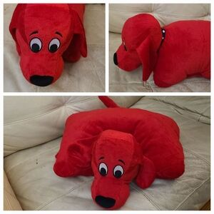 PILLOW PETS / CLIFFORD THE BIG RED DOG GUC plush Stuffy pillow